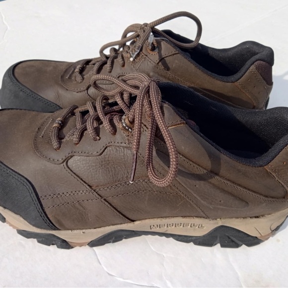 Merrell Men's Dark Brown Athletic Shoes - Picture 2 of 8